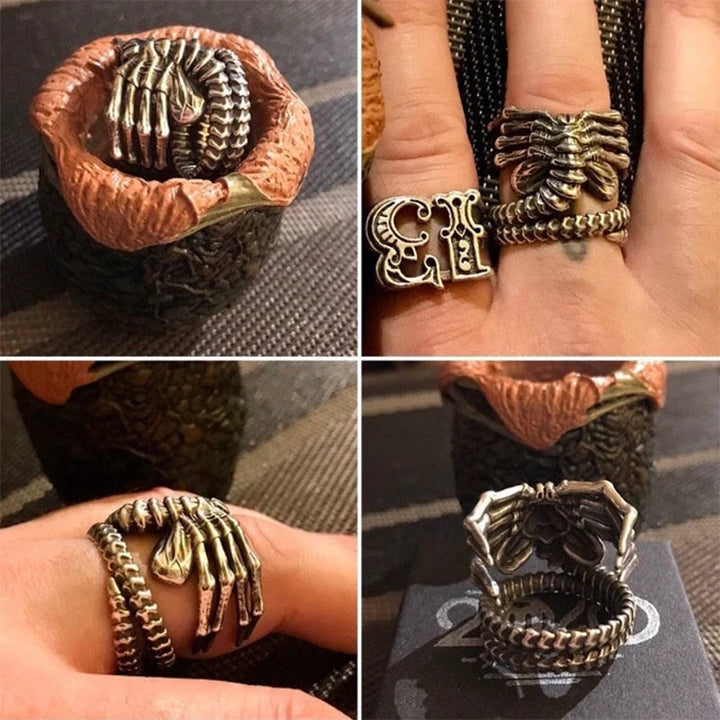 Luvikno | Alien-Facehugger-Ring