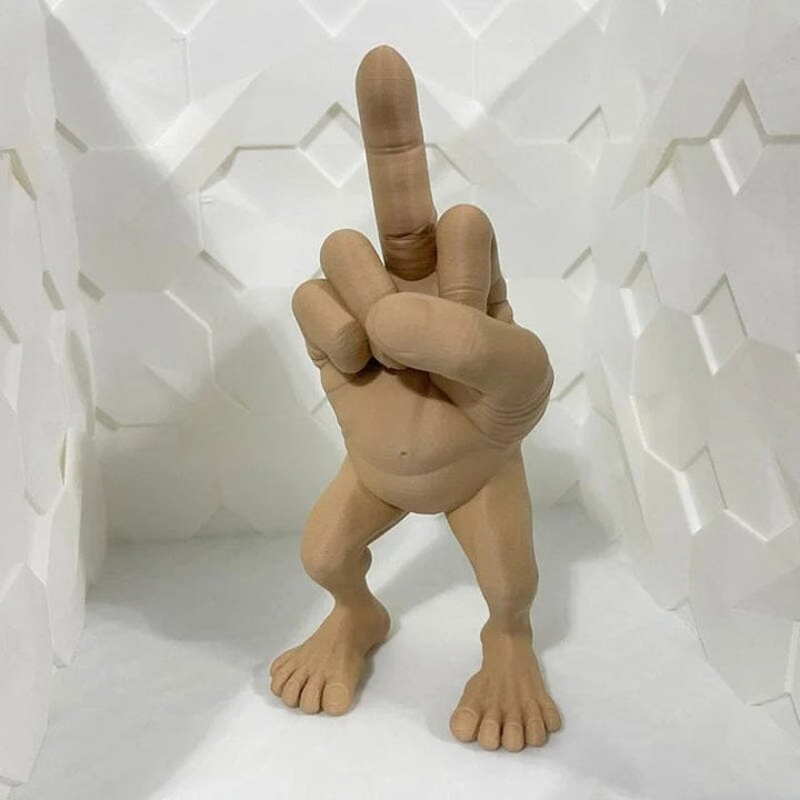 Midt Finger Figur med Ben | Luvikno