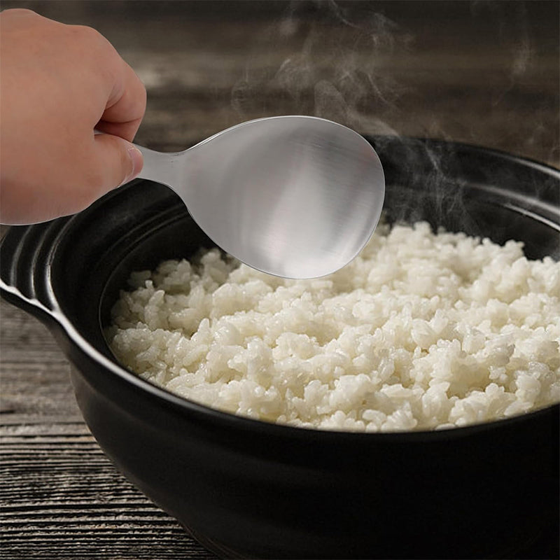 Tykk rustfritt stål non-stick ris skje | Luvikno