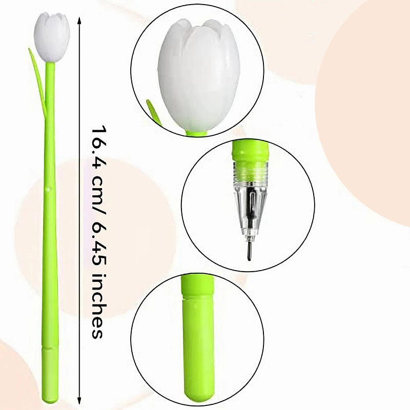 Fargeforandrende tulipan kulepenner | Luvikno