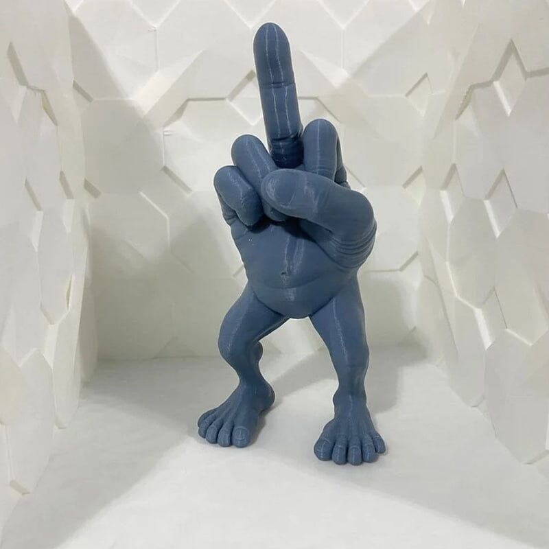Midt Finger Figur med Ben | Luvikno