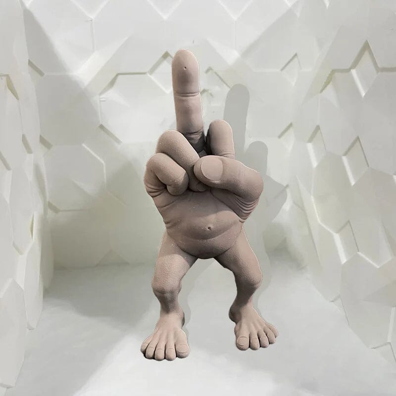Midt Finger Figur med Ben | Luvikno