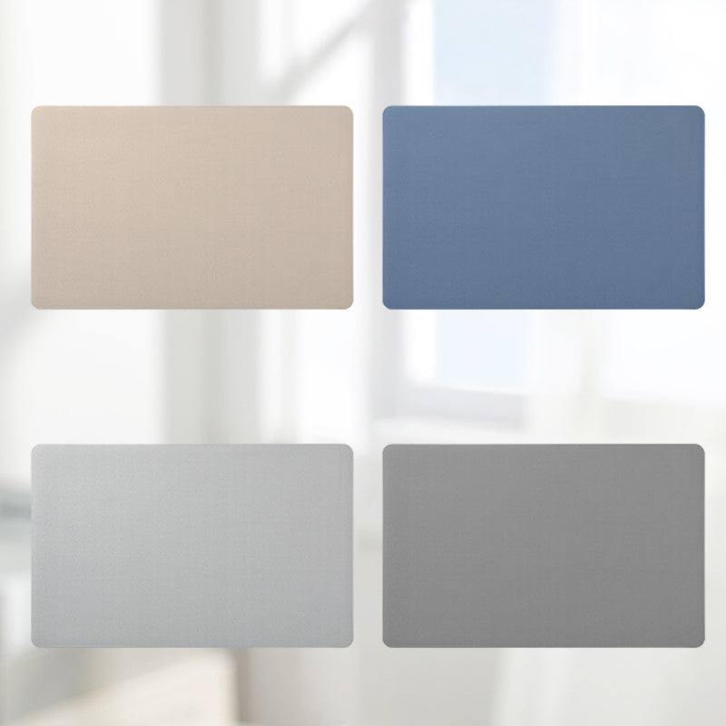 Solid Color Anti-Slip Badematmyk Rask-Dry Vaskbar Dusjmatte | Luvikno