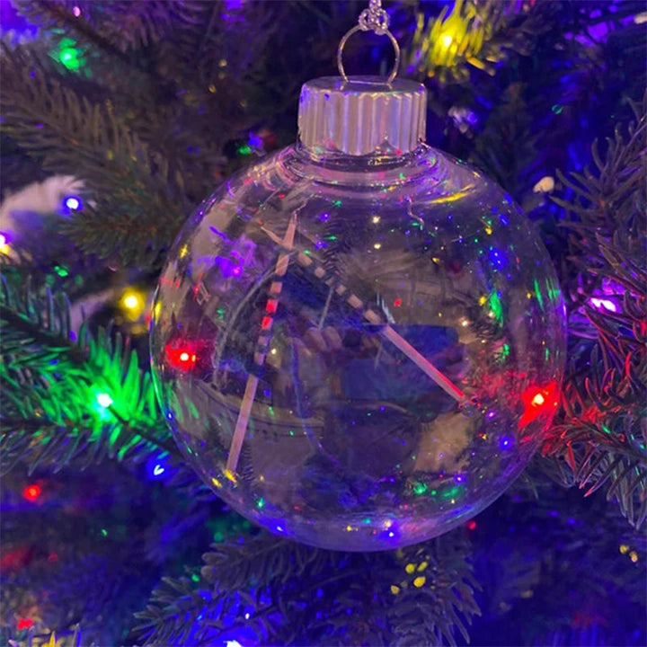 Jule Strikket Kule Ornamenter Xmas Tre Henge Dekorasjon Pendel | Luvikno