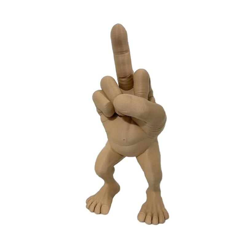 Midt Finger Figur med Ben | Luvikno
