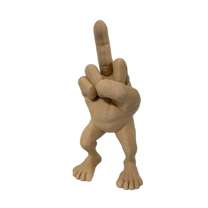 Midt Finger Figur med Ben | Luvikno