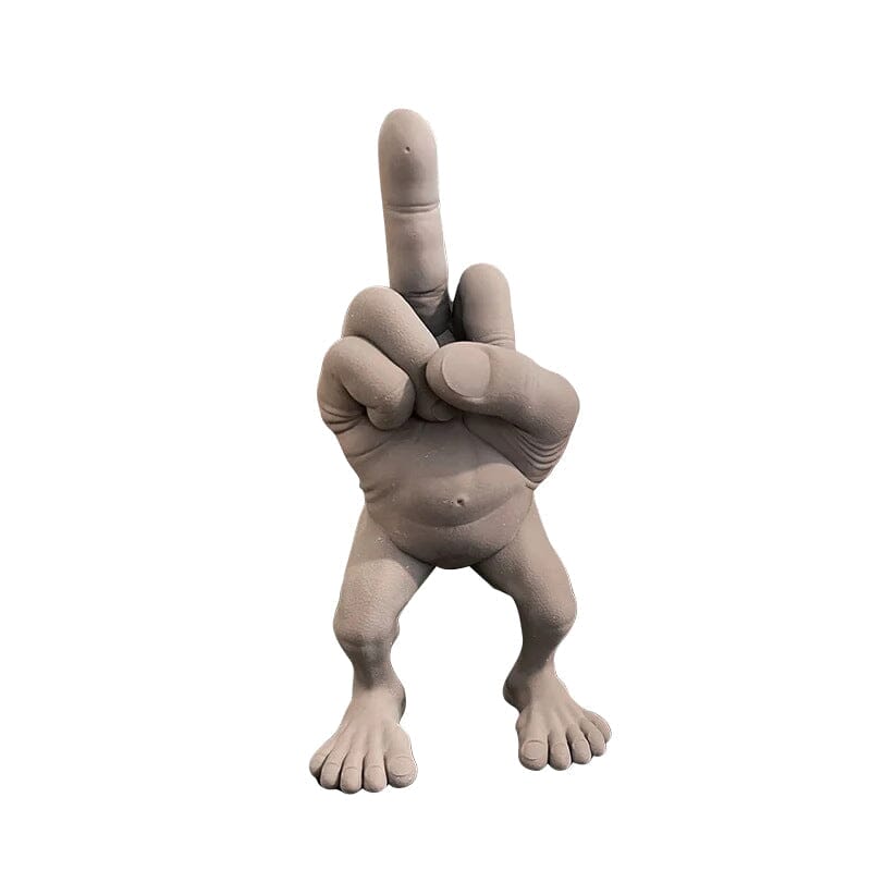 Midt Finger Figur med Ben | Luvikno