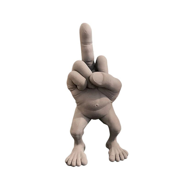Midt Finger Figur med Ben | Luvikno