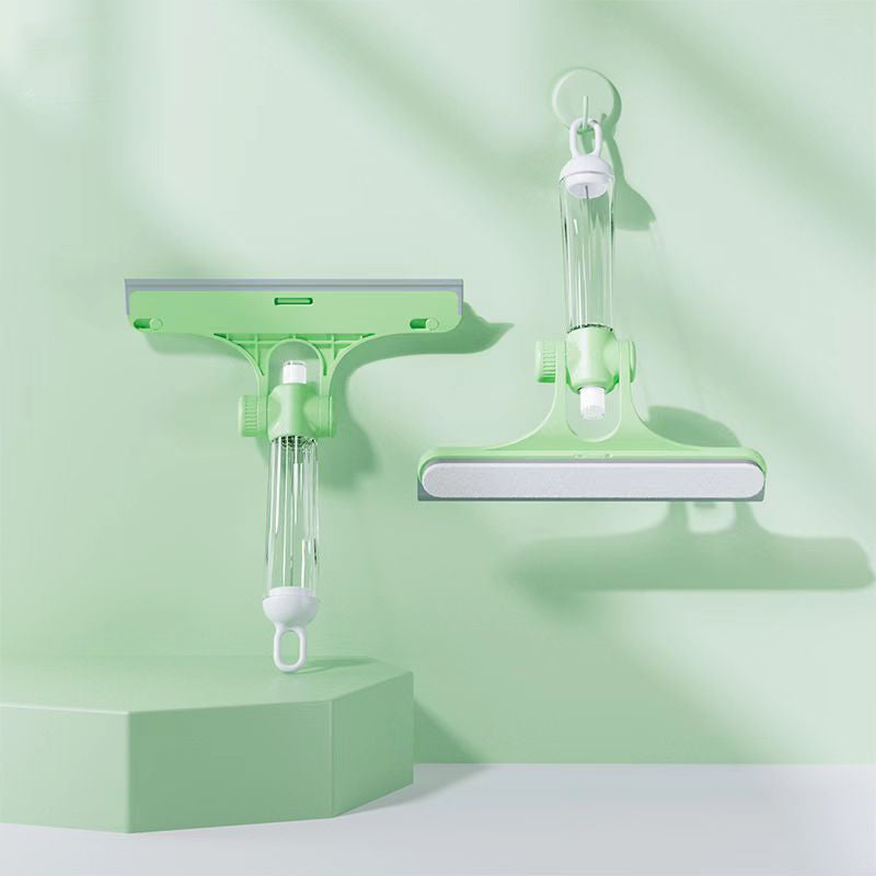 Glass Wiper with Sprayer | Luvikno