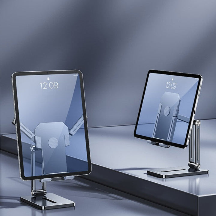 Luvikno | Justerbart sammenleggbart telefon- og nettbrettstativ, for telefon, nettbrett, Kindle og mer