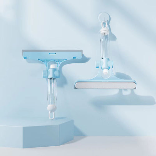 Glass Wiper with Sprayer | Luvikno
