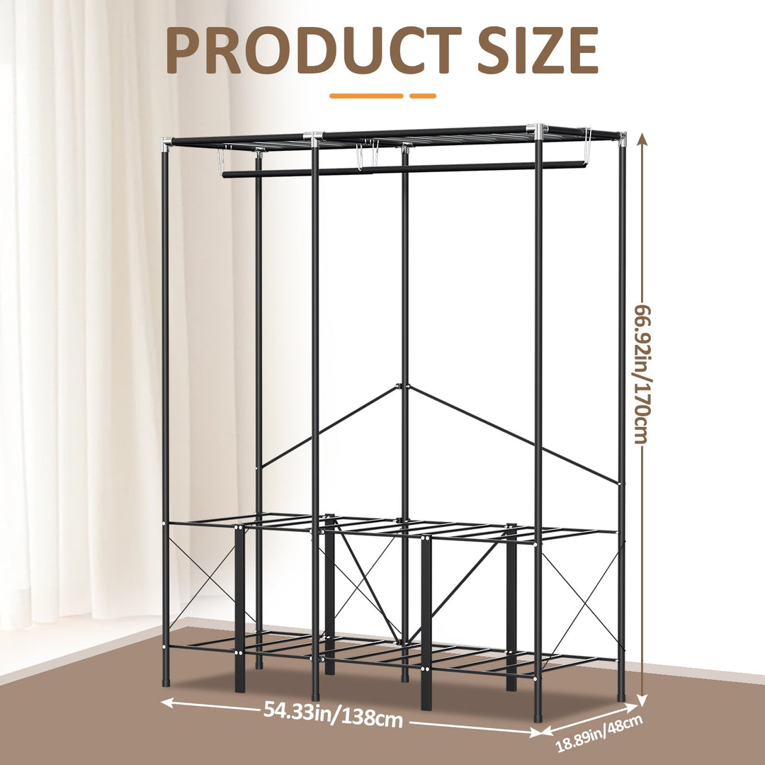 Foldbar garderobe soveromskap | Luvikno