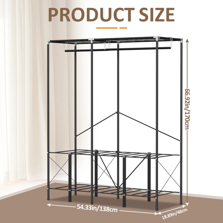 Foldbar garderobe soveromskap | Luvikno