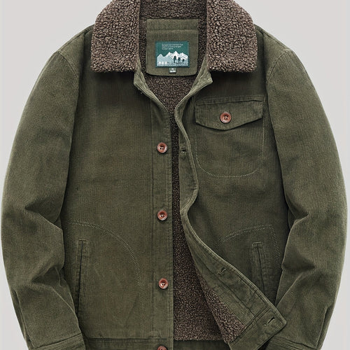 Luvik | Fleece jakke med knapp