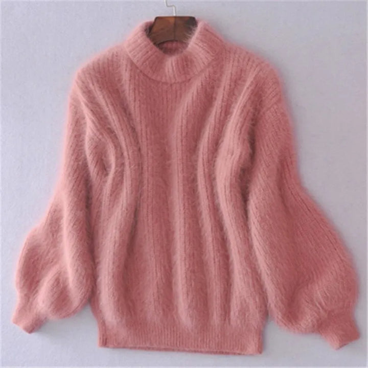 Luvik | vintage angora-tyylinen villapaita