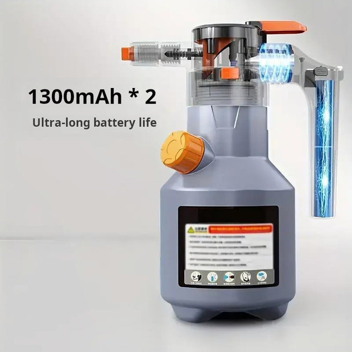 Elektrisk Skum Sprayer Flaske 2L | Luvikno