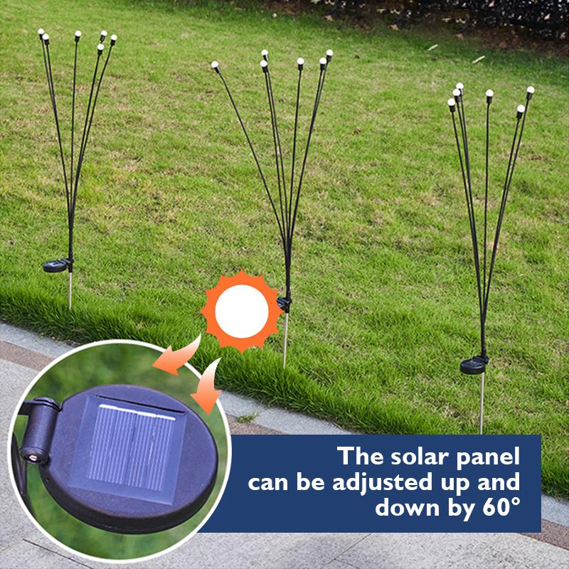 Solar Garden LED Firefly Plug-in Light | Luvikno