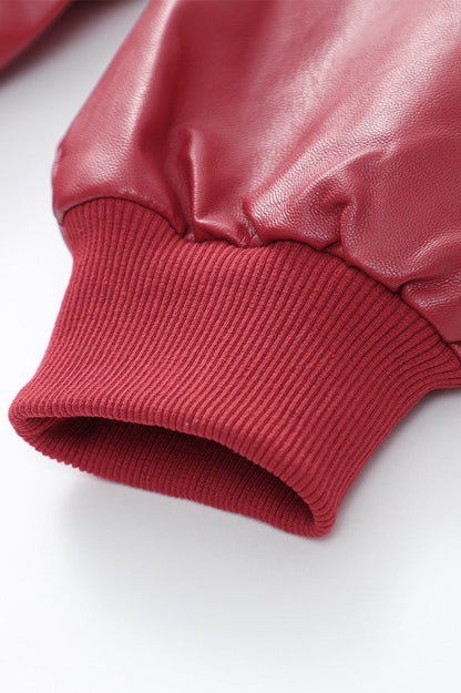 Luvik | Keinonahka Vetoketjuntakki