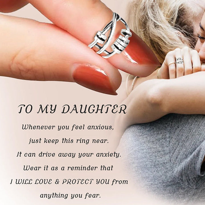 Angstlindrende Fidget Ring Luvikno