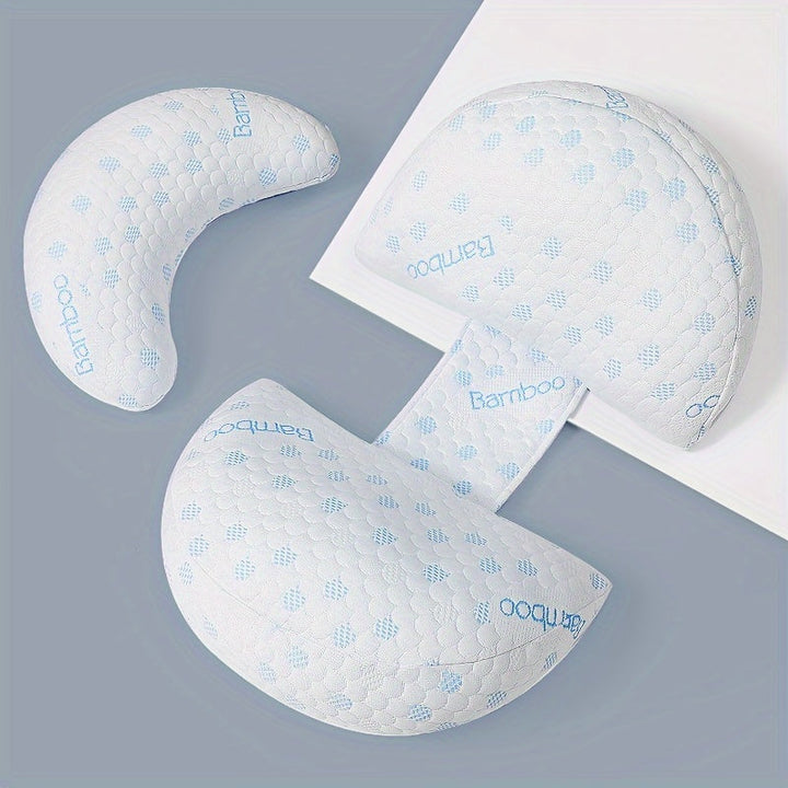 Luvikno | ComfortNest Preggy Pillow - Luksus støttepute for rygg og ben