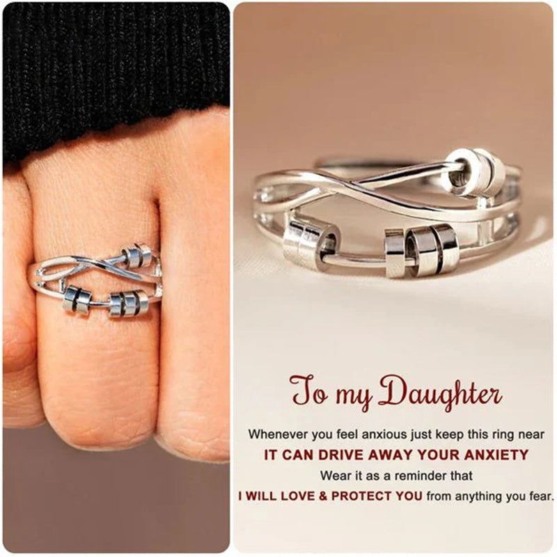 Angstlindrende Fidget Ring Luvikno