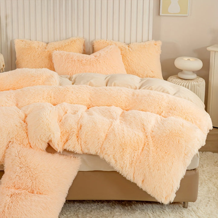 Luvikno | Ultra Soft Plush Duvet Cover Set with Zipper - Luksus & Komfort