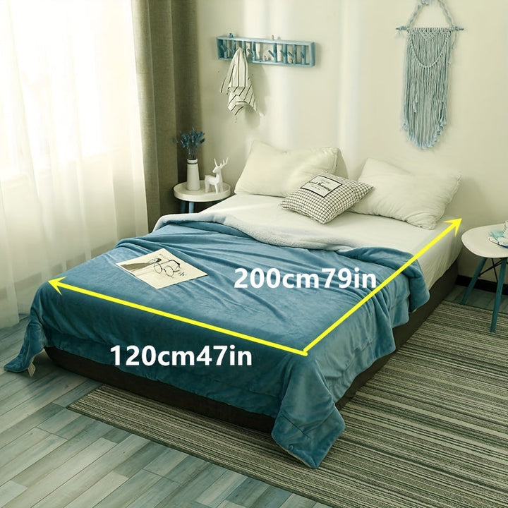 LuxeFlannel – Dobbelt-sidig Sherpa Teppe for Ultimat Komfort Luvikno