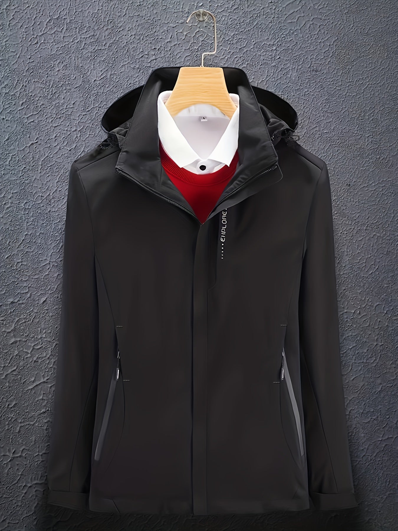 Luvik | Veste légère coupe-vent avec capuche