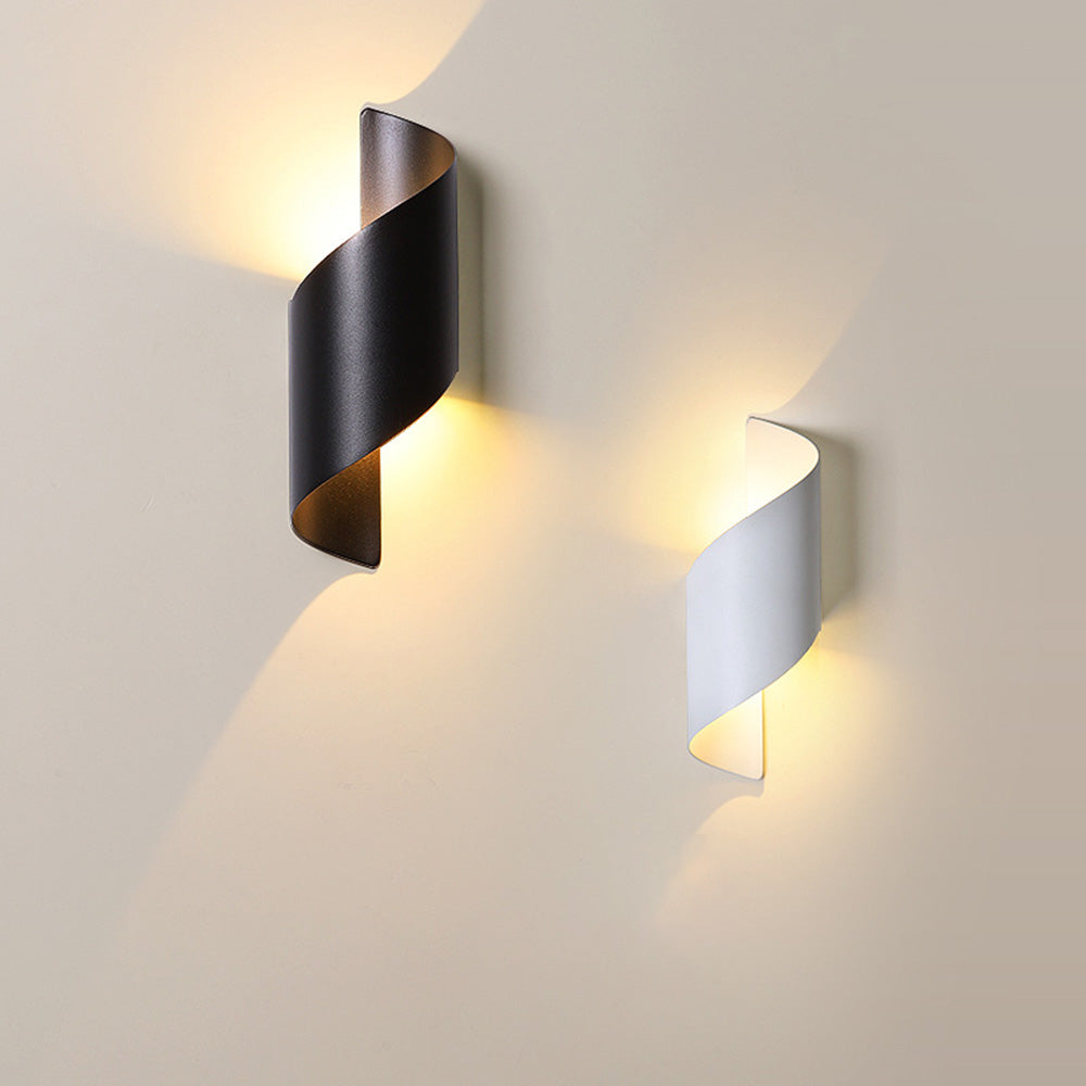 LED Vegglampe med minimalistisk aluminiumsdesign Luvikno