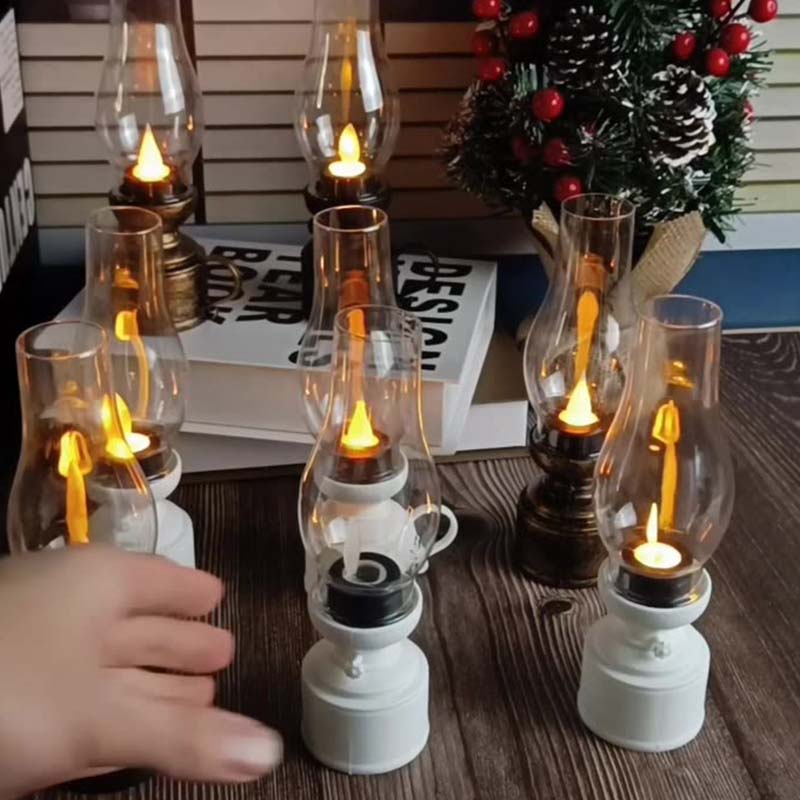 Elektronisk LED Vintage Oljelampe | Luvikno