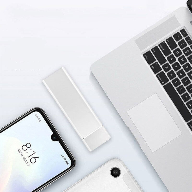 Luvikno | 8TB Bærbar SSD Ekstern Harddisk med USB 3.1 for Rask Filoverføring – Lett og Kompakt Design