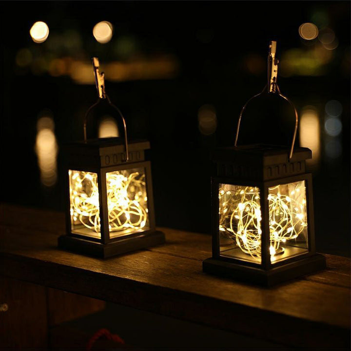 Moderne Minimalistiske Sol Rechteckige Jern Glass LED Utendørslys For Hage | Luvikno