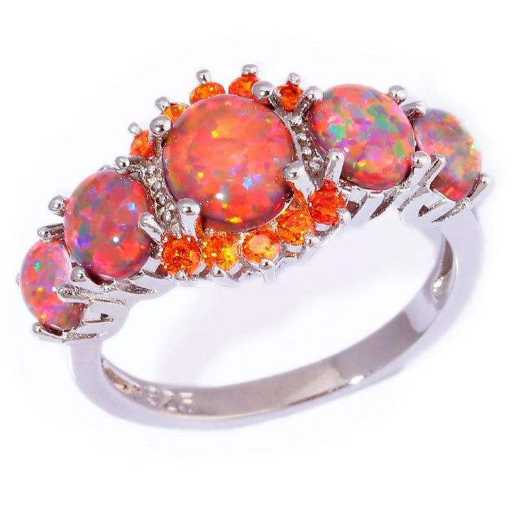 Lux - Fire Opal Granatring | Luvikno