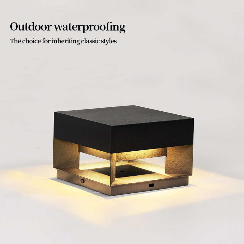 Luvikno | LumaCast LED Utendørsbelysning | Modern Rustfritt Stål Lampe | Vanntett | Hage- og Landskapsbelysning
