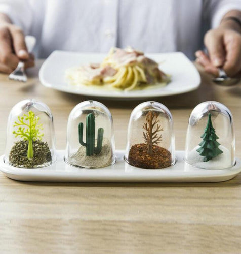 Tempus - Ornament Dome Salt & Pepper Shakers | Luvikno