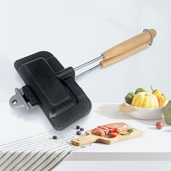 Dobbelt-sided sandwich bakepanne | Luvikno