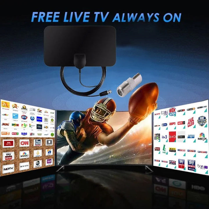2023 oppgradering DIGITAL HDTV ANTENNE 4K | Luvikno