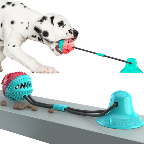 Rope Suction Tug Toy – Matpakkende Kvalball for Hunder (Type A) Luvikno