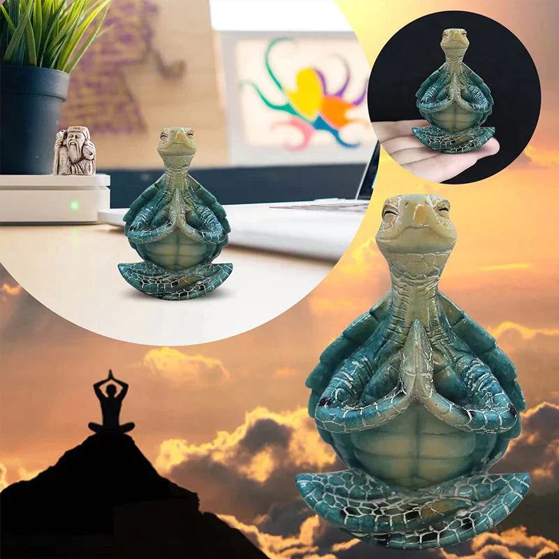 Sea Turtle Meditation Hjemmeinnredning | Luvikno