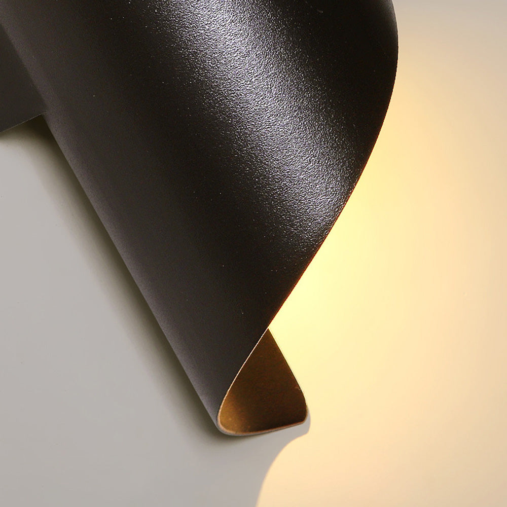 LED Vegglampe med minimalistisk aluminiumsdesign Luvikno