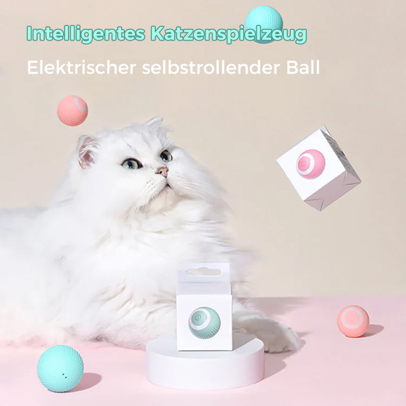 Intelligent Electric Self-Rolling Cat Toy Ball | Luvikno