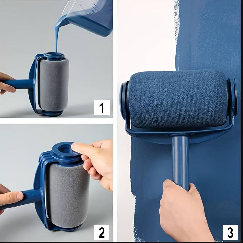 Refillable Anti-Drip Paint Roller | Luvikno
