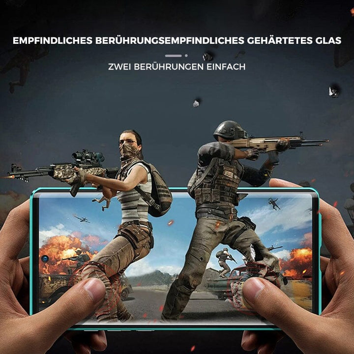 Luvikno | Samsung magnetisk herdet glass dobbelt-sidig telefondeksel