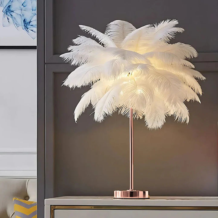 Atmosfærisk Fjær Palm Tre Lamp - LumaPalm | Luvikno