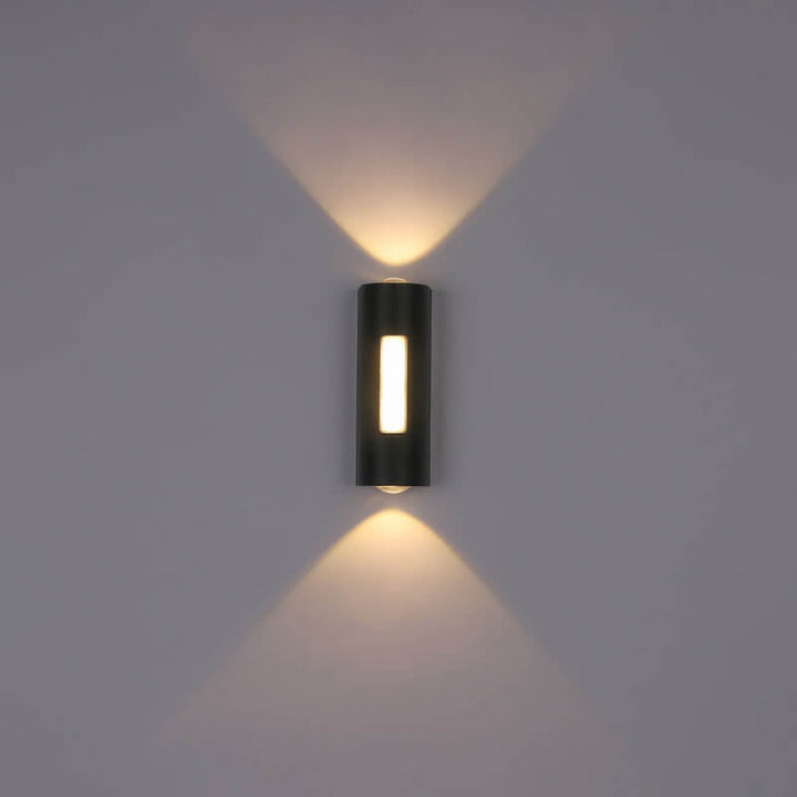 Moderne Minimalistisk Sylinderformet Design LED Utendørs Dekorativ Vegglampe | Luvikno