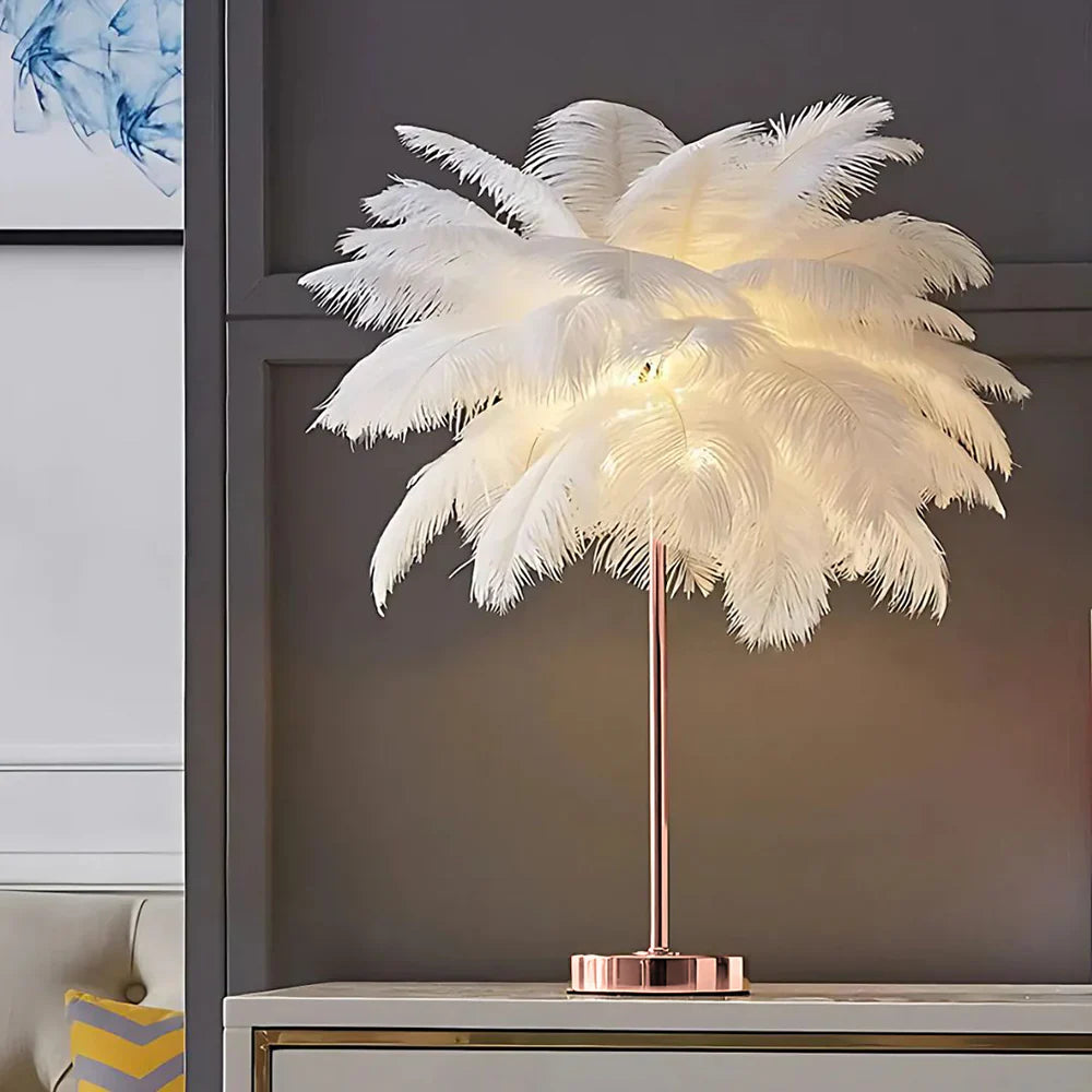 Atmosfærisk Fjær Palmetre Lampe - LumaPalm | Luvikno