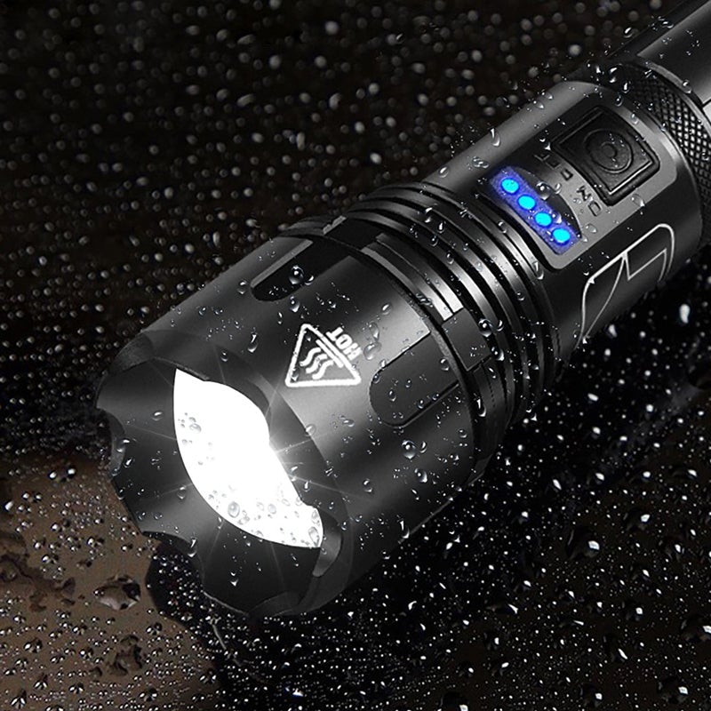 Militær lommelykt laser vanntett | Luvikno