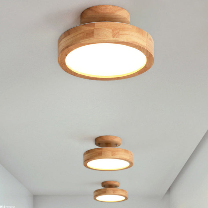 Taklampe Tre LED Innfelt Armatur Luvikno