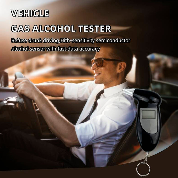 Alkometer med digitalt display (Alkoholmåler) | Luvikno