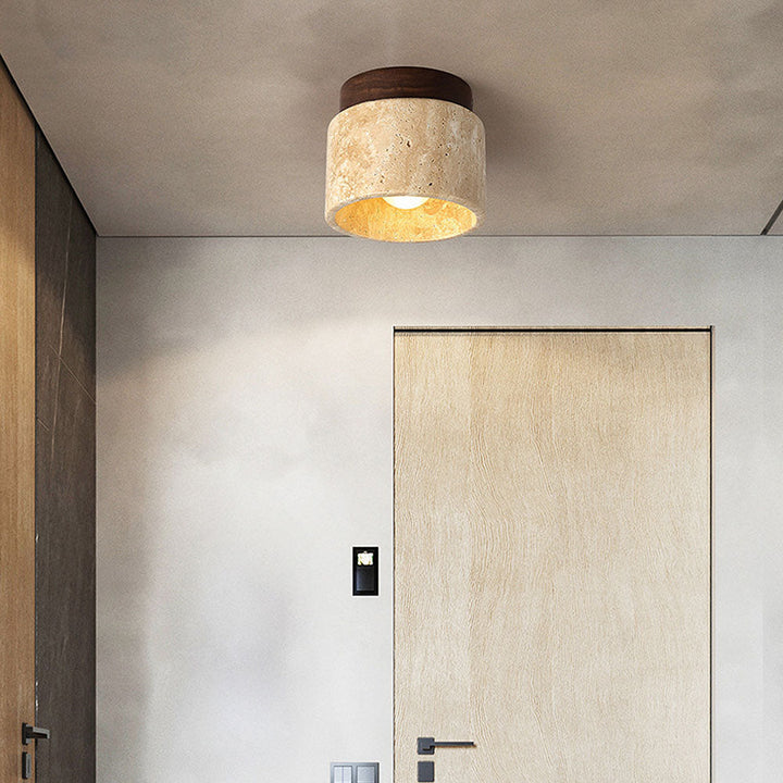 Taklampe Tre Sylinder Flush Mount Fixture Luvikno